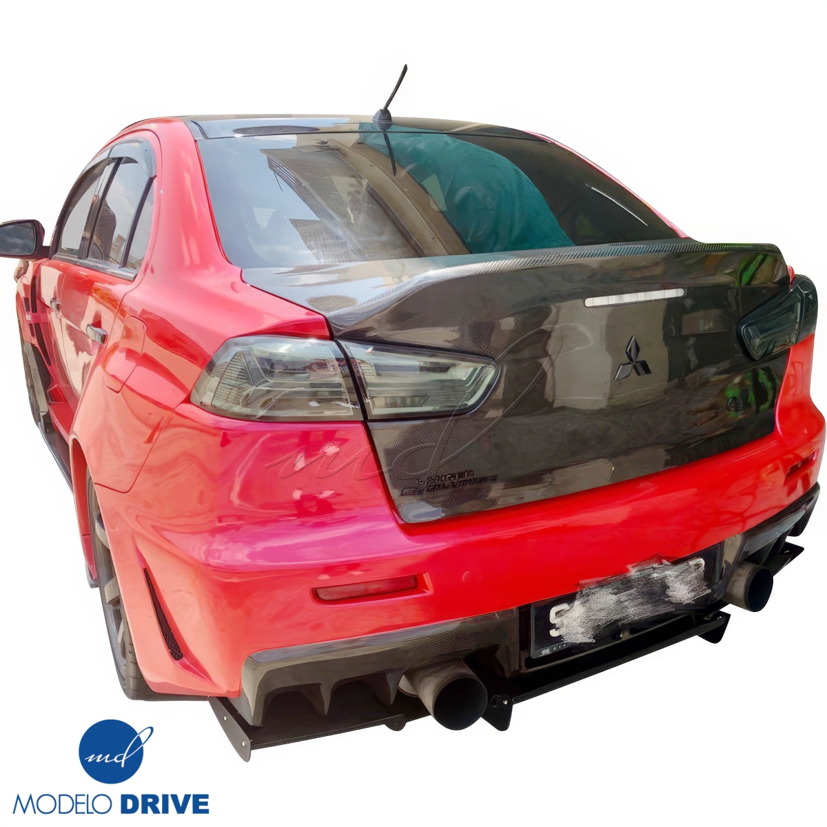 Modify your Mitsubishi Evolution 2008 with our Exterior/Trunks - 3