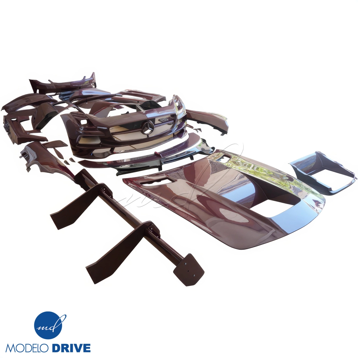Modify your Mercedes-Benz SLS AMG 2011 with our Exterior/Complete Body Kits - 4