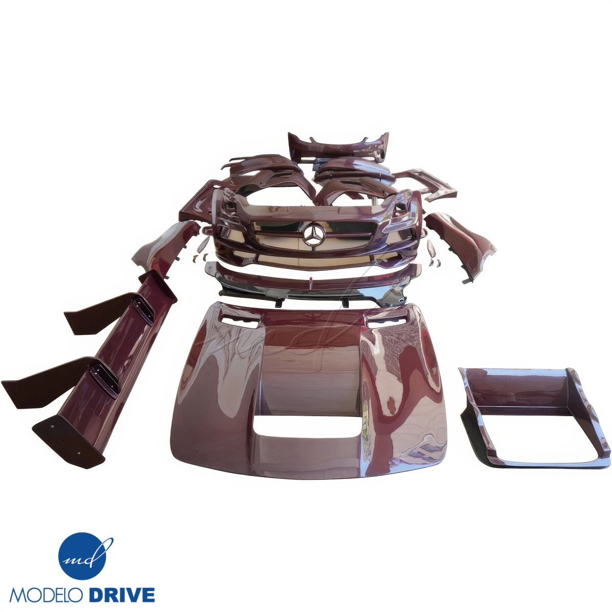 Modify your Mercedes-Benz SLS AMG 2011 with our Exterior/Complete Body Kits - 8