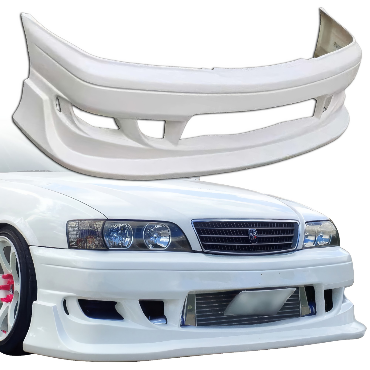 Modify your Toyota Chaser 1996 with our Exterior/Front Bumpers or Lips - 