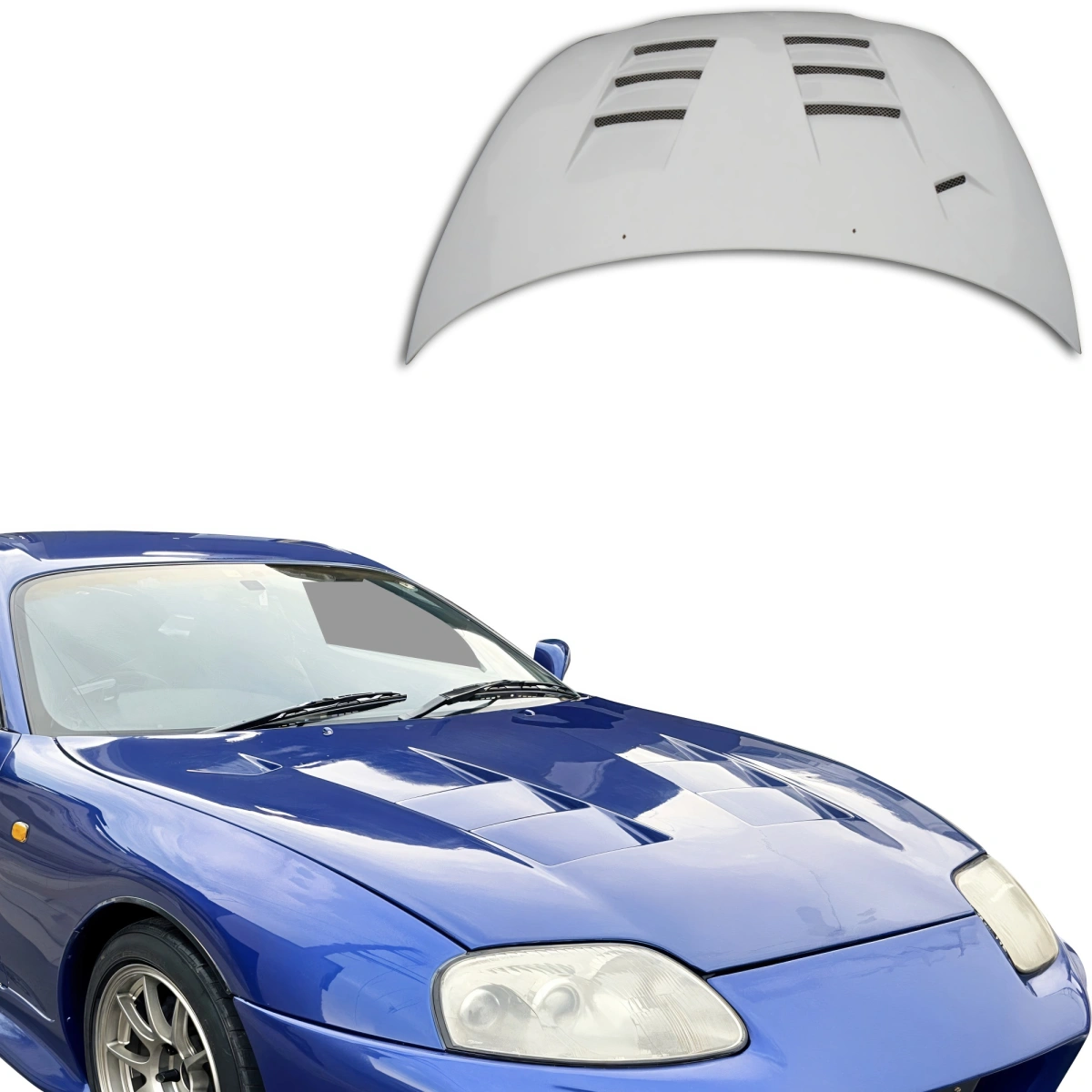 Modify your Toyota Supra 1993 with our Exterior/Hoods - 1