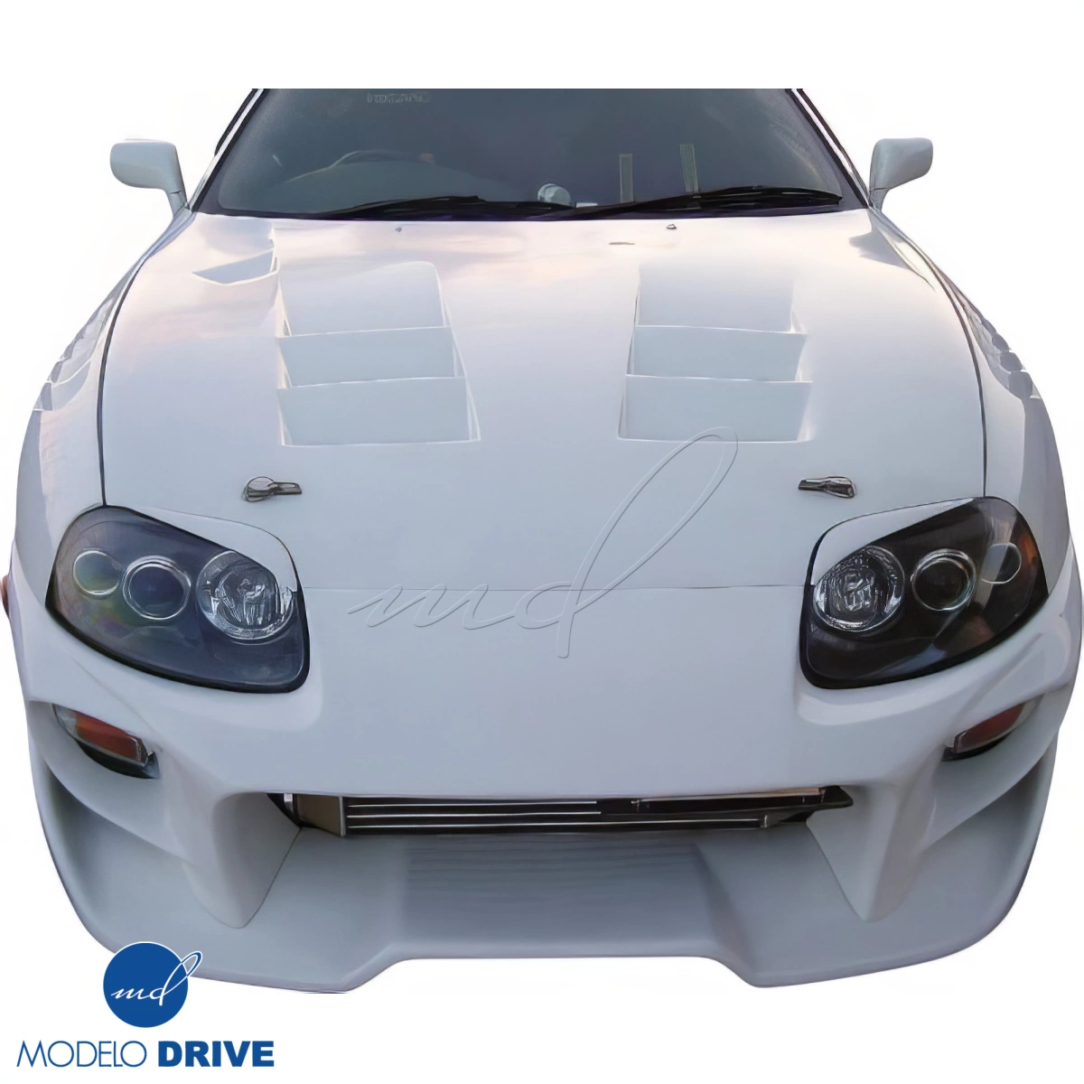 Modify your Toyota Supra 1993 with our Exterior/Hoods - 4