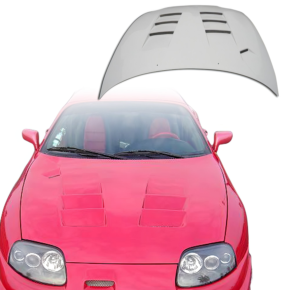 Modify your Toyota Supra 1993 with our Exterior/Hoods - 