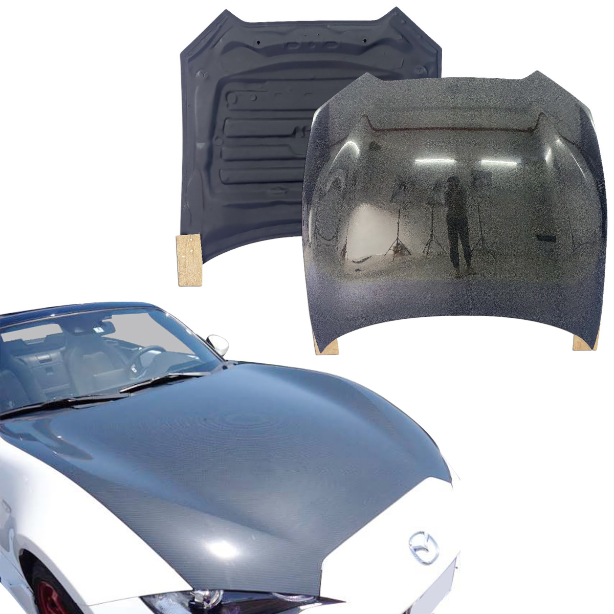 Modify your Mazda Miata 2016 with our Exterior/Hoods - 