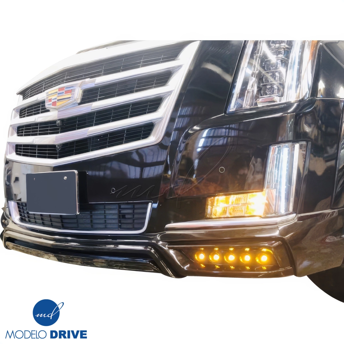 Modify your Cadillac Escalade 2015 with our Exterior/Front Lips - 8