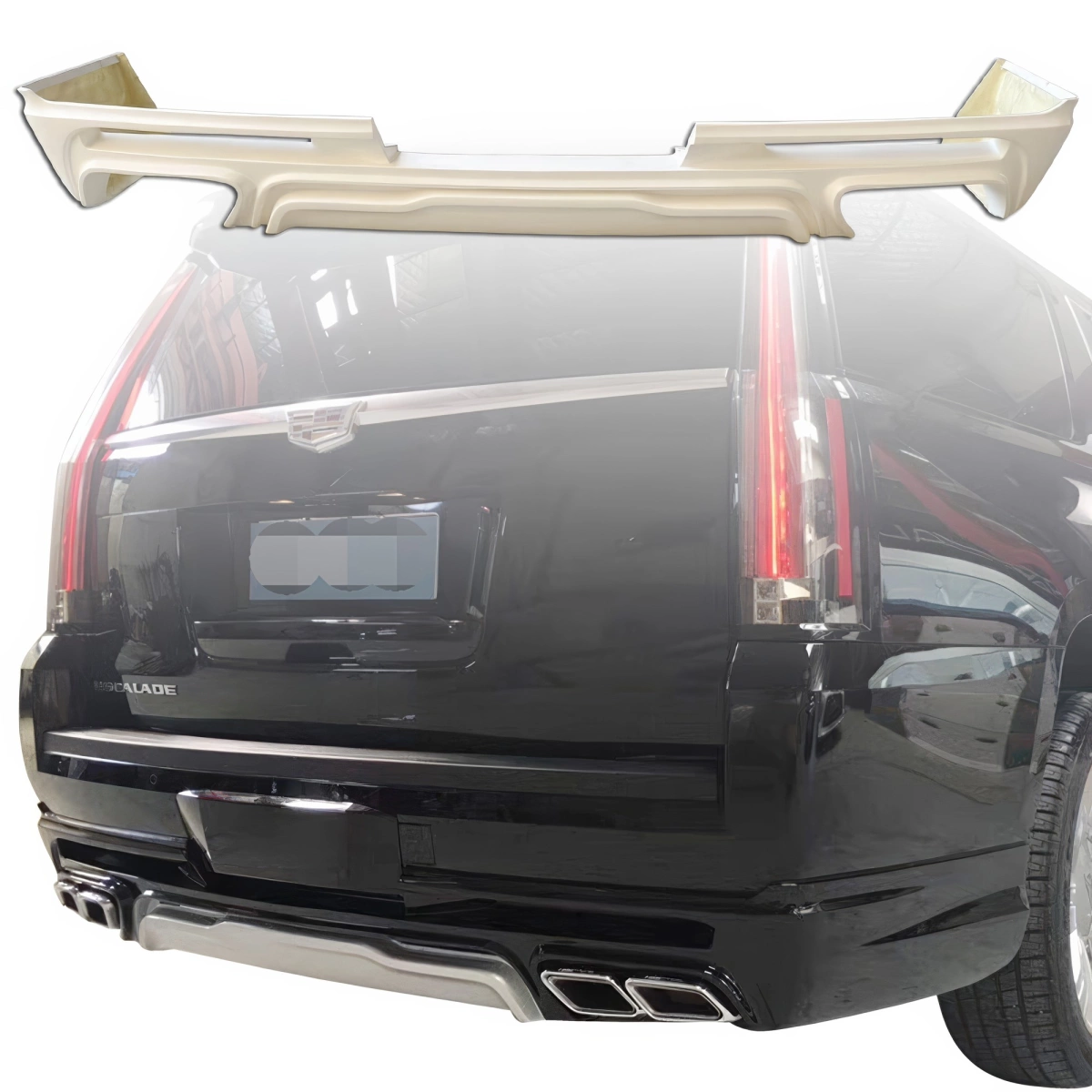 Modify your Cadillac Escalade 2015 with our Exterior/Rear Lips - 1