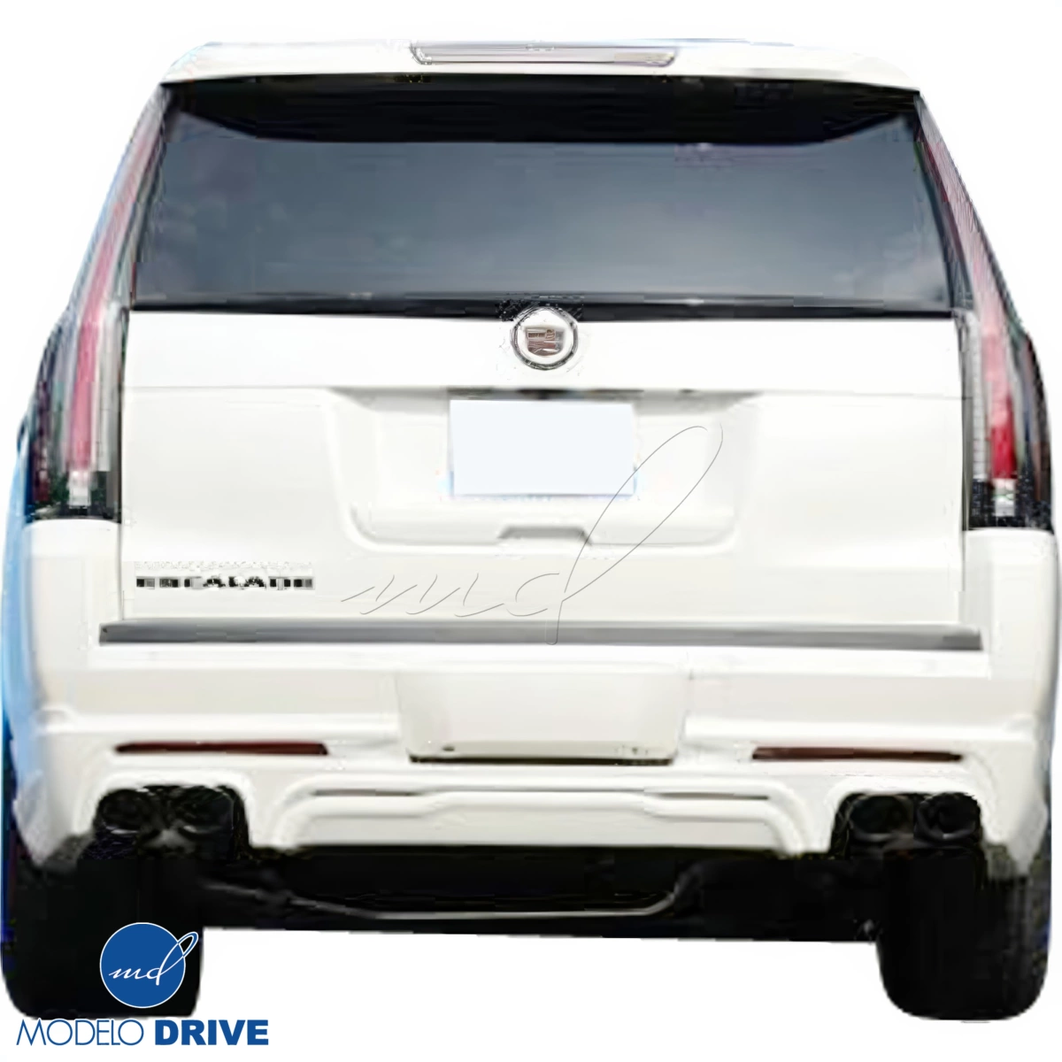 Modify your Cadillac Escalade 2015 with our Exterior/Rear Lips - 2