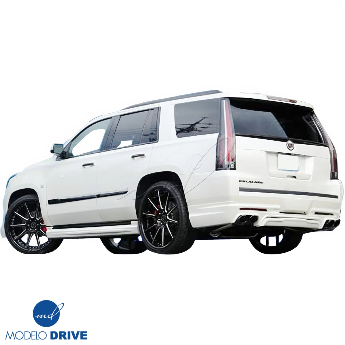 Modify your Cadillac Escalade 2015 with our Exterior/Rear Lips - 4