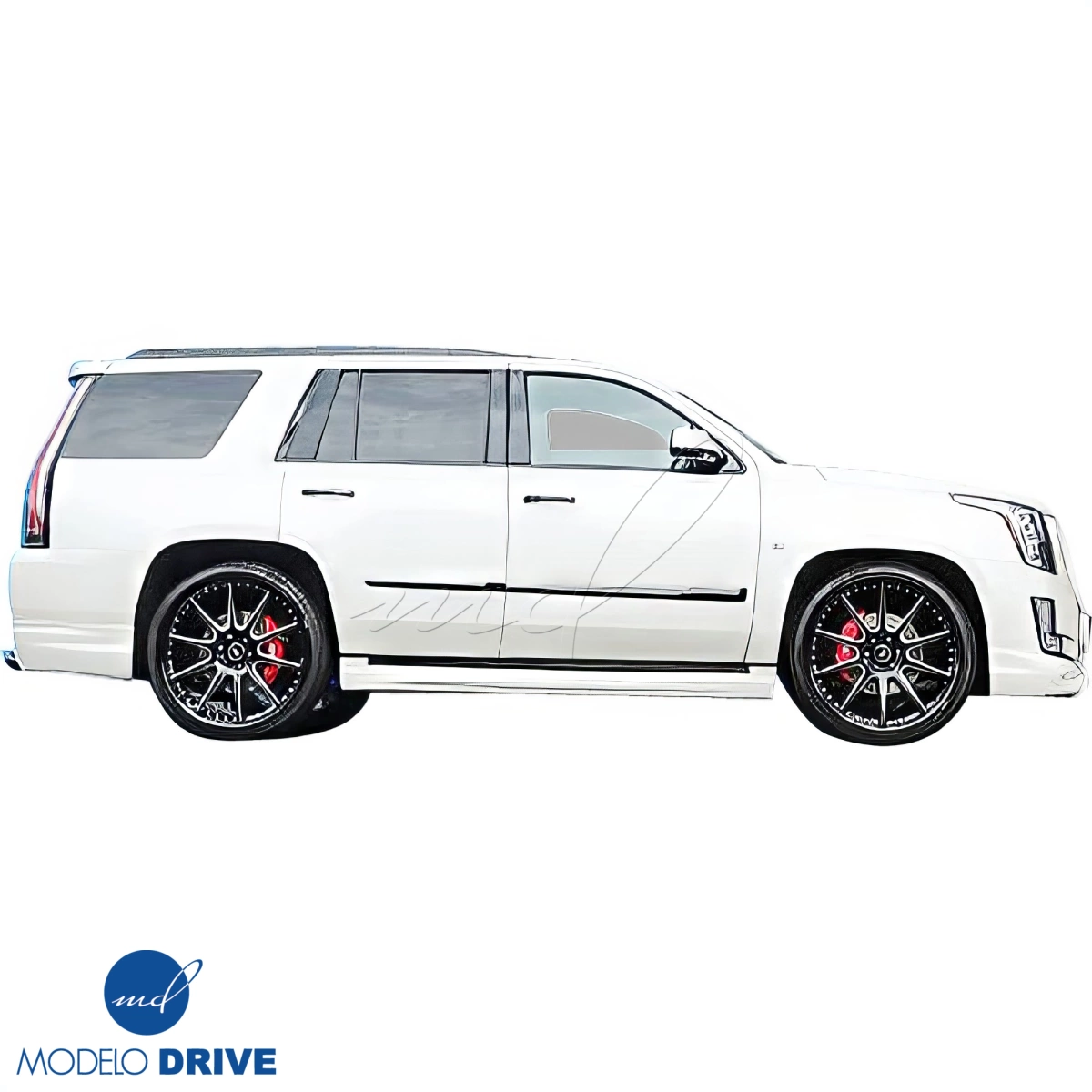 Modify your Cadillac Escalade 2015 with our Exterior/Rear Lips - 5