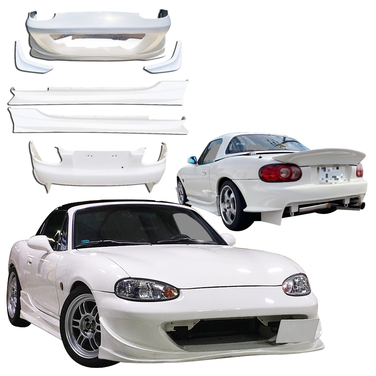 Modify your Mazda Miata 1998 with our Exterior/Complete Body Kits - 