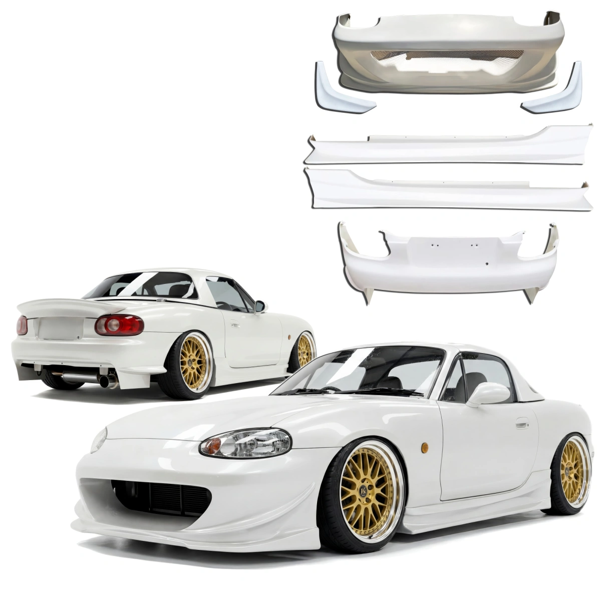Modify your Mazda Miata 1998 with our Exterior/Complete Body Kits - 1