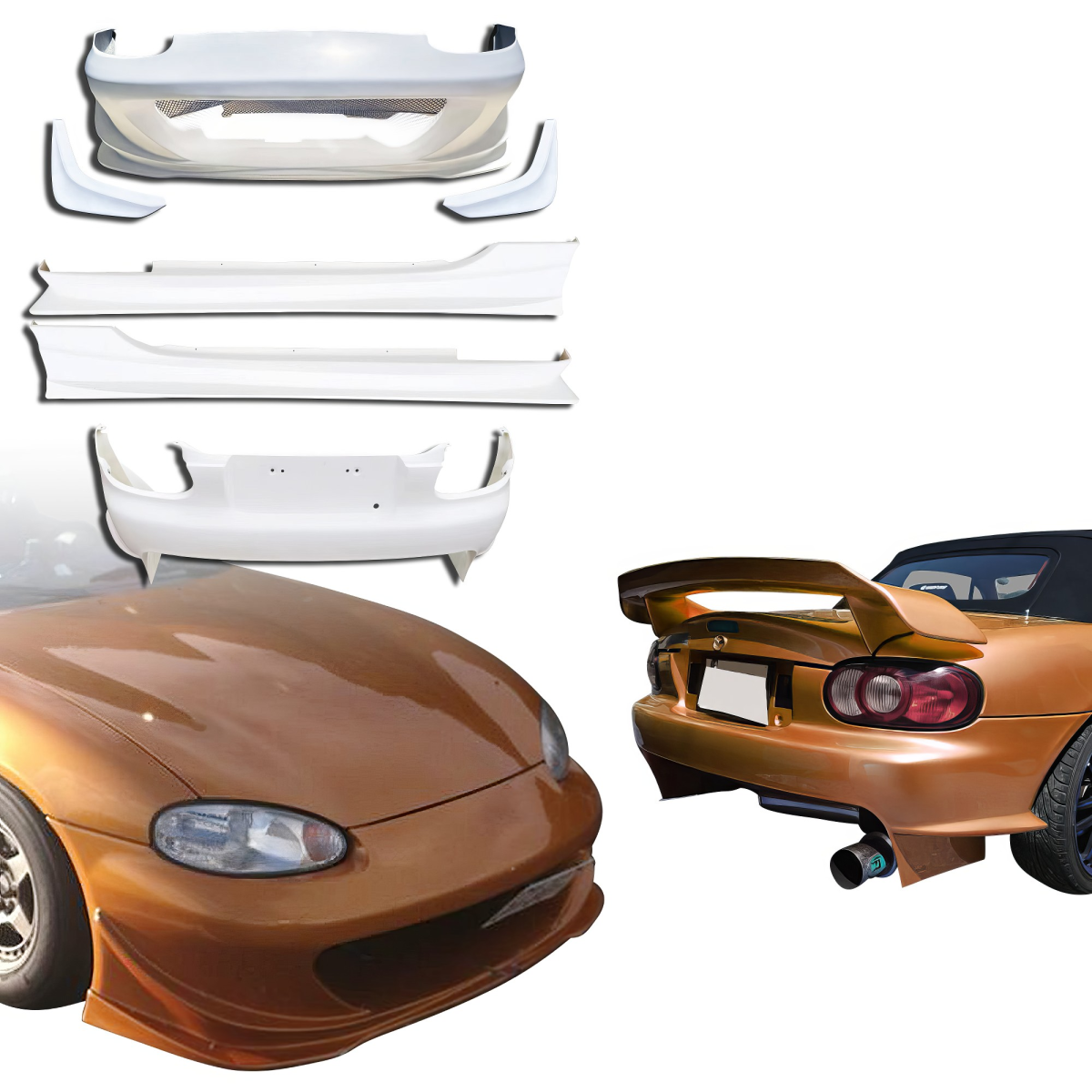 Modify your Mazda Miata 1998 with our Exterior/Complete Body Kits - 