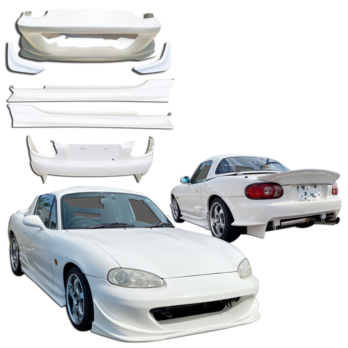 Modify your Mazda Miata 2001 with our Exterior/Complete Body Kits - 