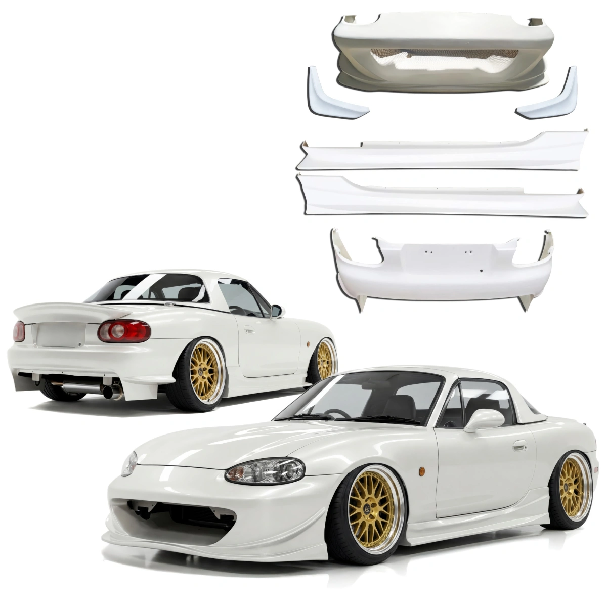 Modify your Mazda Miata 2001 with our Exterior/Complete Body Kits - 1