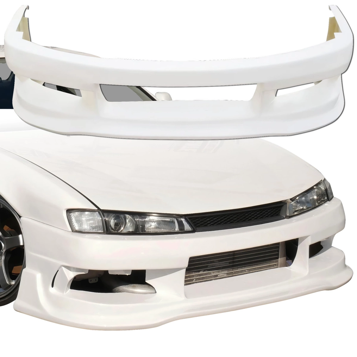 Modify your Nissan 240SX 1997 with our Exterior/Front Bumpers - 1