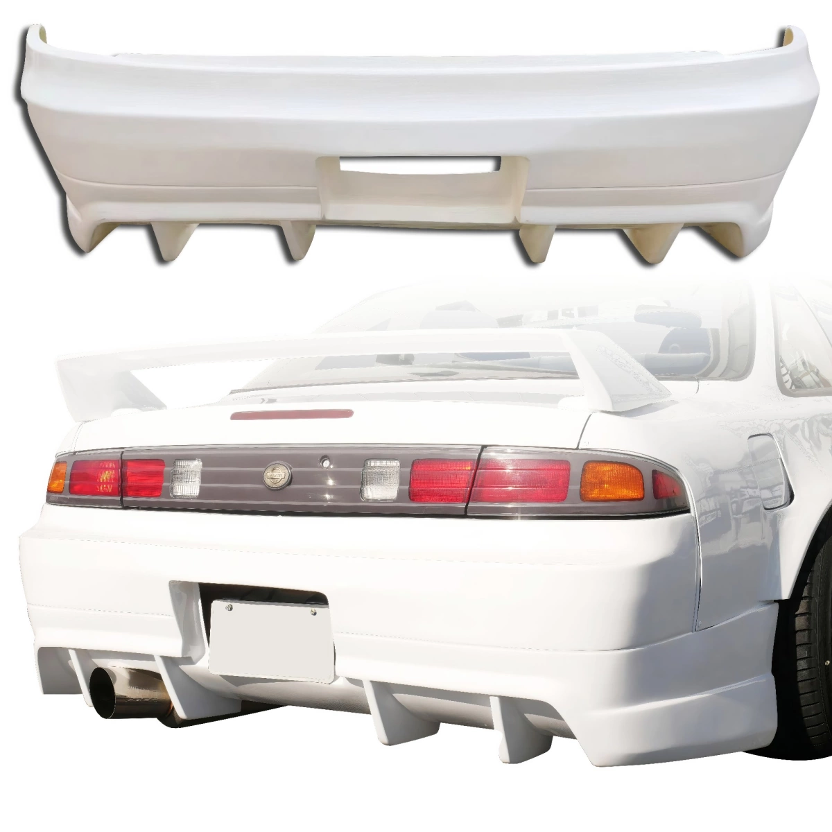 Modify your Nissan 240SX 1995 with our Exterior/Rear Bumpers - 1