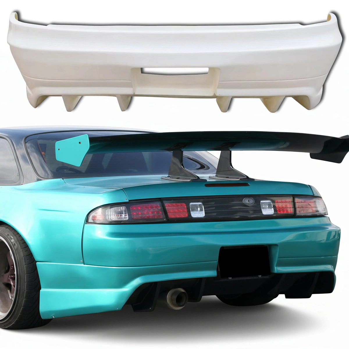Modify your Nissan 240SX 1995 with our Exterior/Rear Bumpers - 18