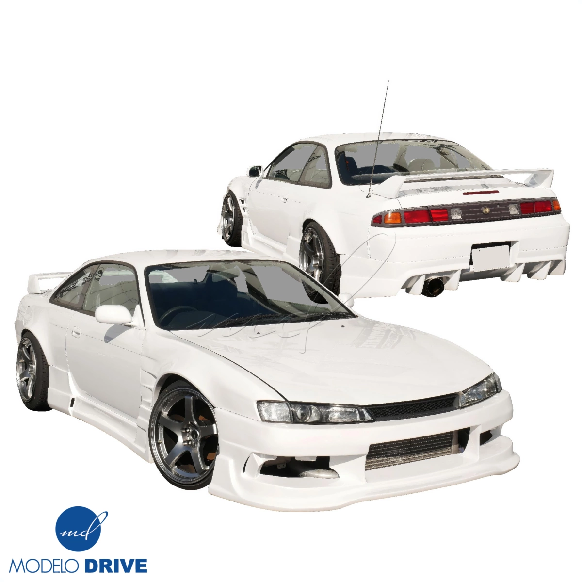 Modify your Nissan 240SX 1997 with our Exterior/Complete Body Kits - 2