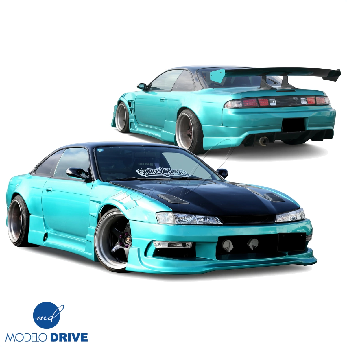 Modify your Nissan 240SX 1997 with our Exterior/Complete Body Kits - 5