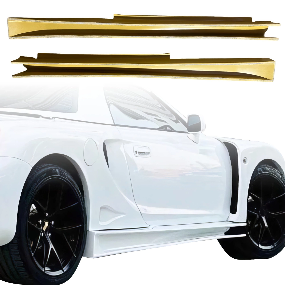 Modify your Toyota MR2 Spyder 2000 with our Exterior/Side Skirts - 1