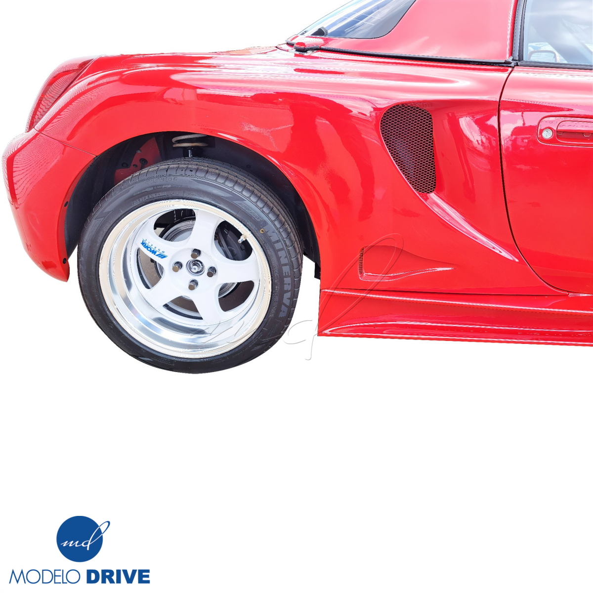 Modify your Toyota MR2 Spyder 2000 with our Exterior/Side Skirts - 