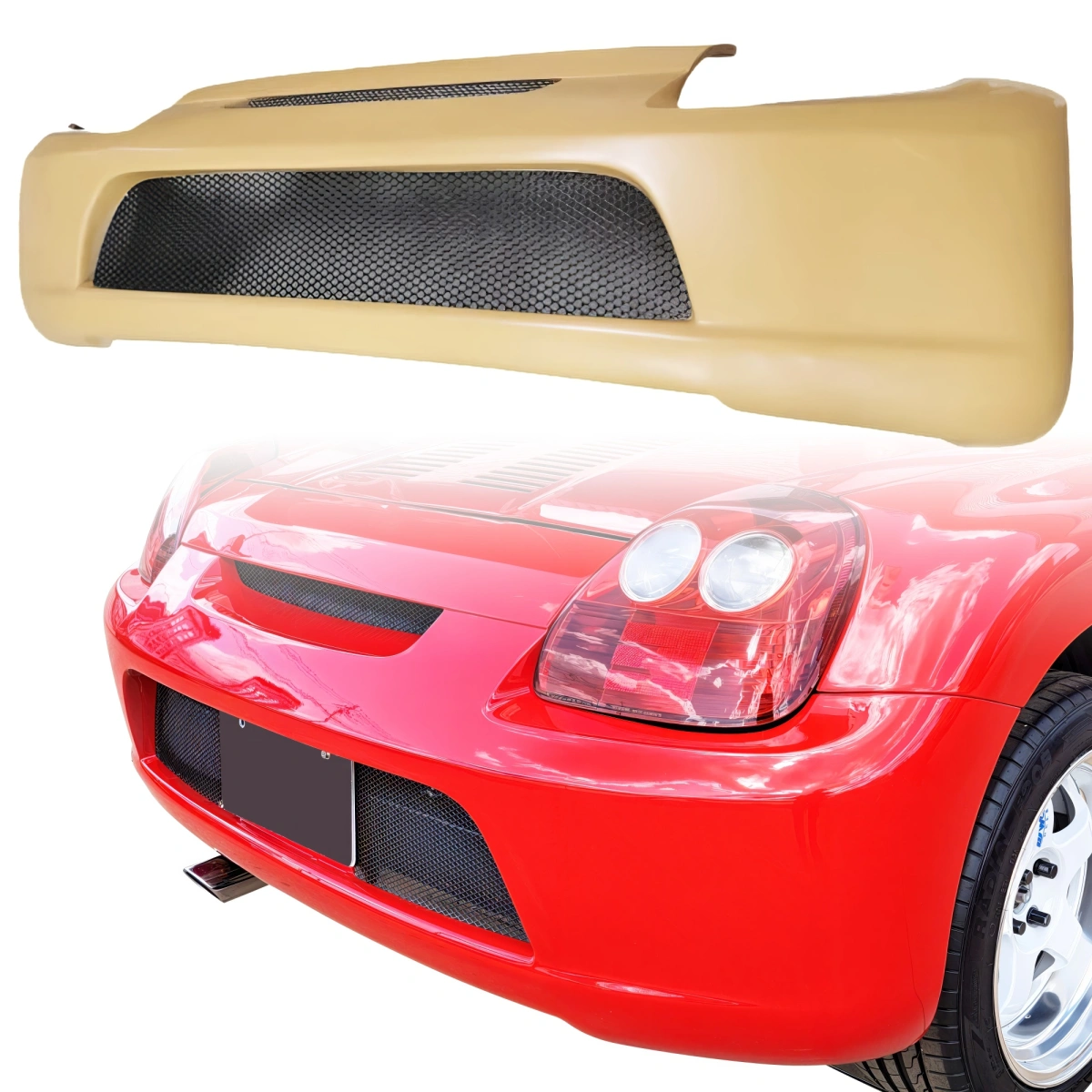 Modify your Toyota MR2 Spyder 2000 with our Exterior/Rear Bumpers - 14