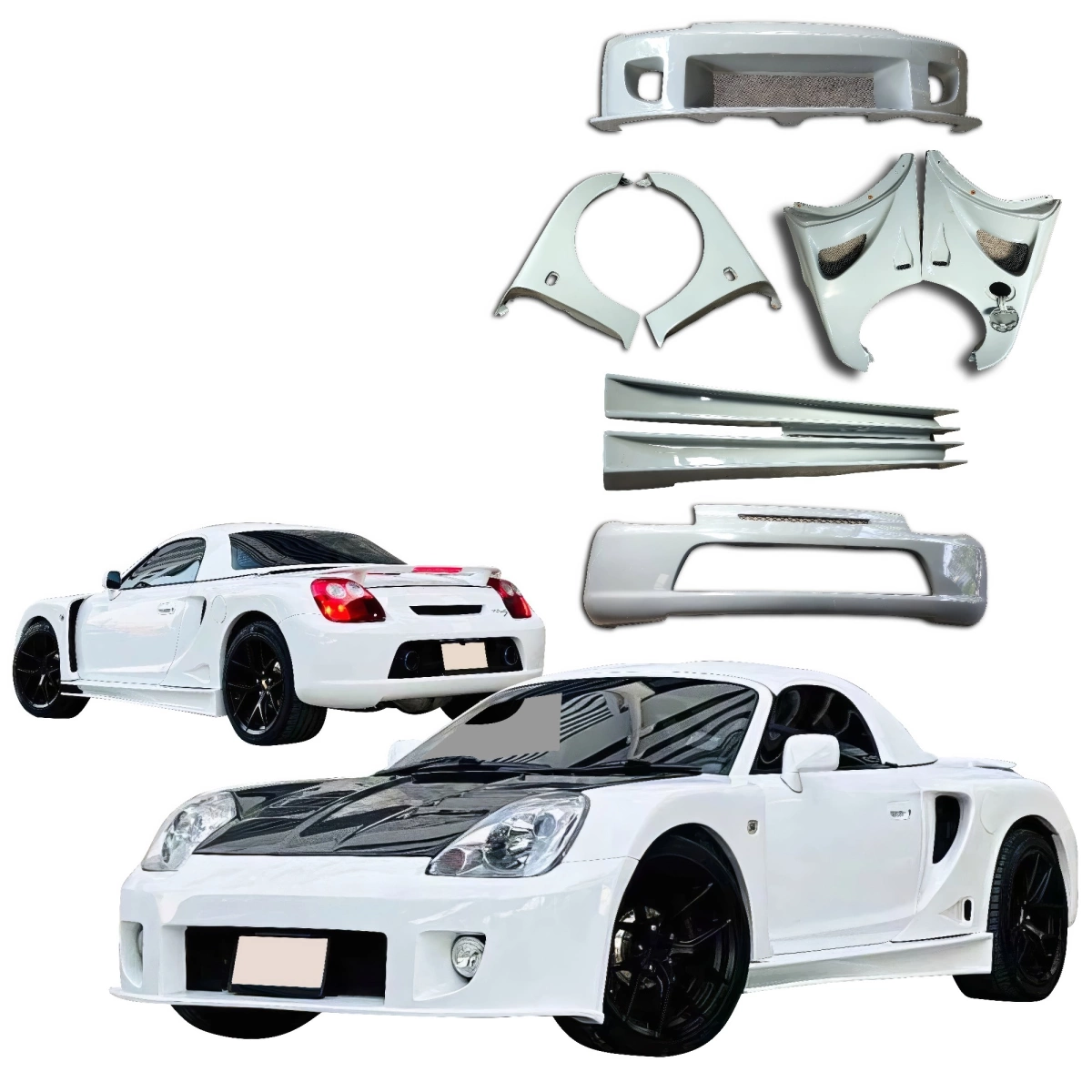 Modify your Toyota MR2 Spyder 2000 with our Exterior/Complete Body Kits - 1
