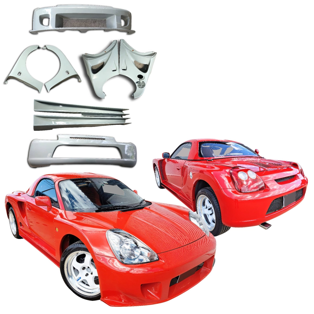 Modify your Toyota MR2 Spyder 2000 with our Exterior/Complete Body Kits - 3