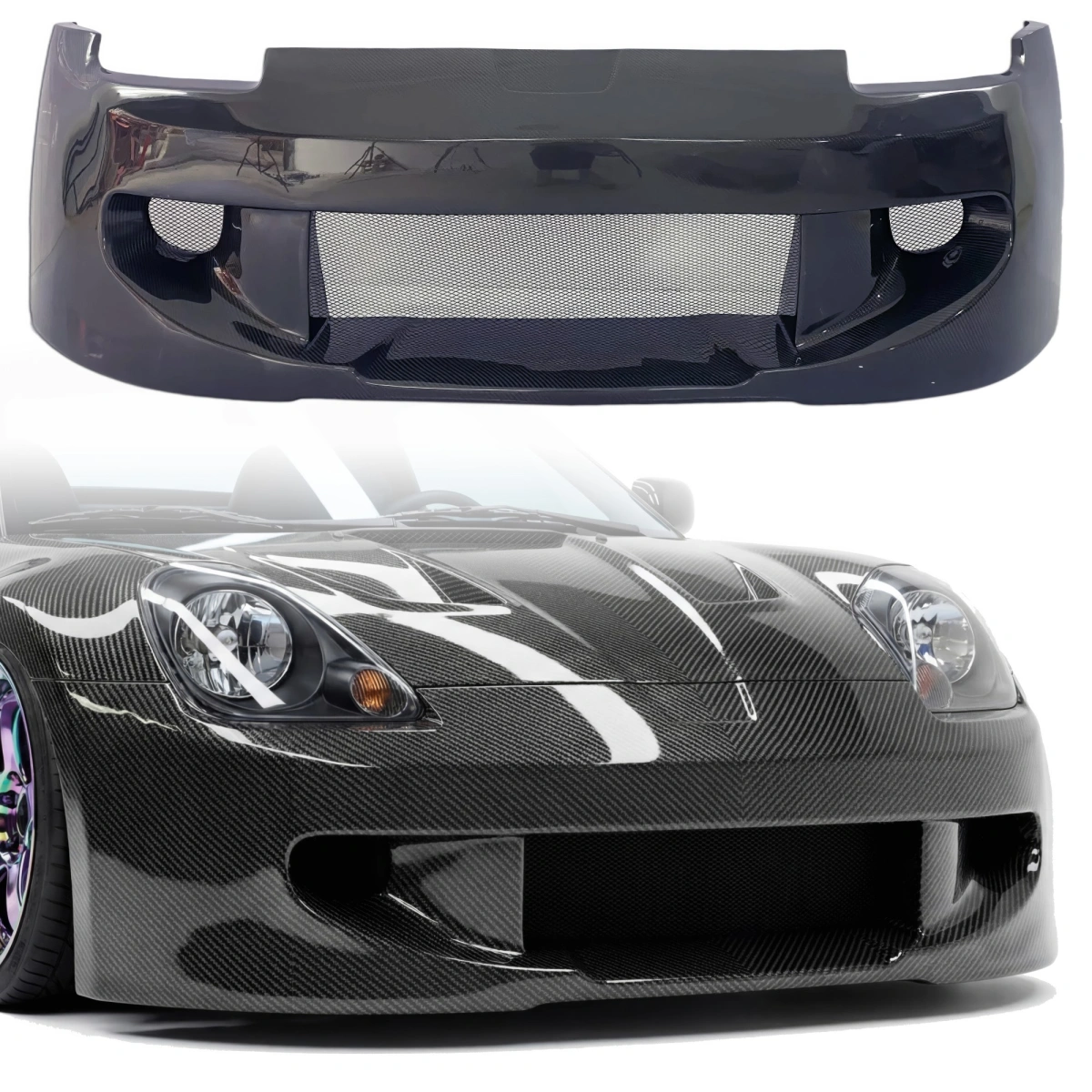 Modify your Toyota MR2 Spyder 2000 with our Exterior/Front Bumpers - 1