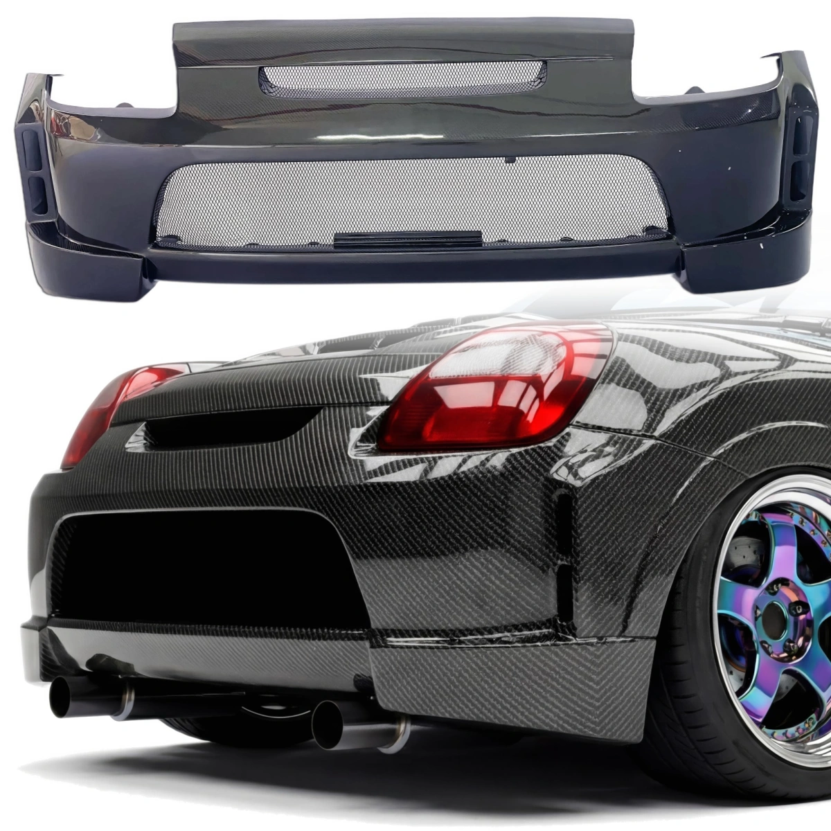 Modify your Toyota MR2 Spyder 2000 with our Exterior/Rear Bumpers - 1