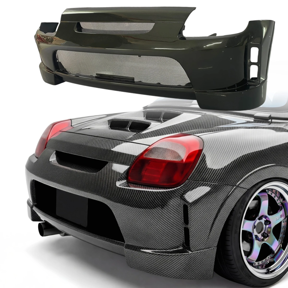 Modify your Toyota MR2 Spyder 2000 with our Exterior/Rear Bumpers - 11