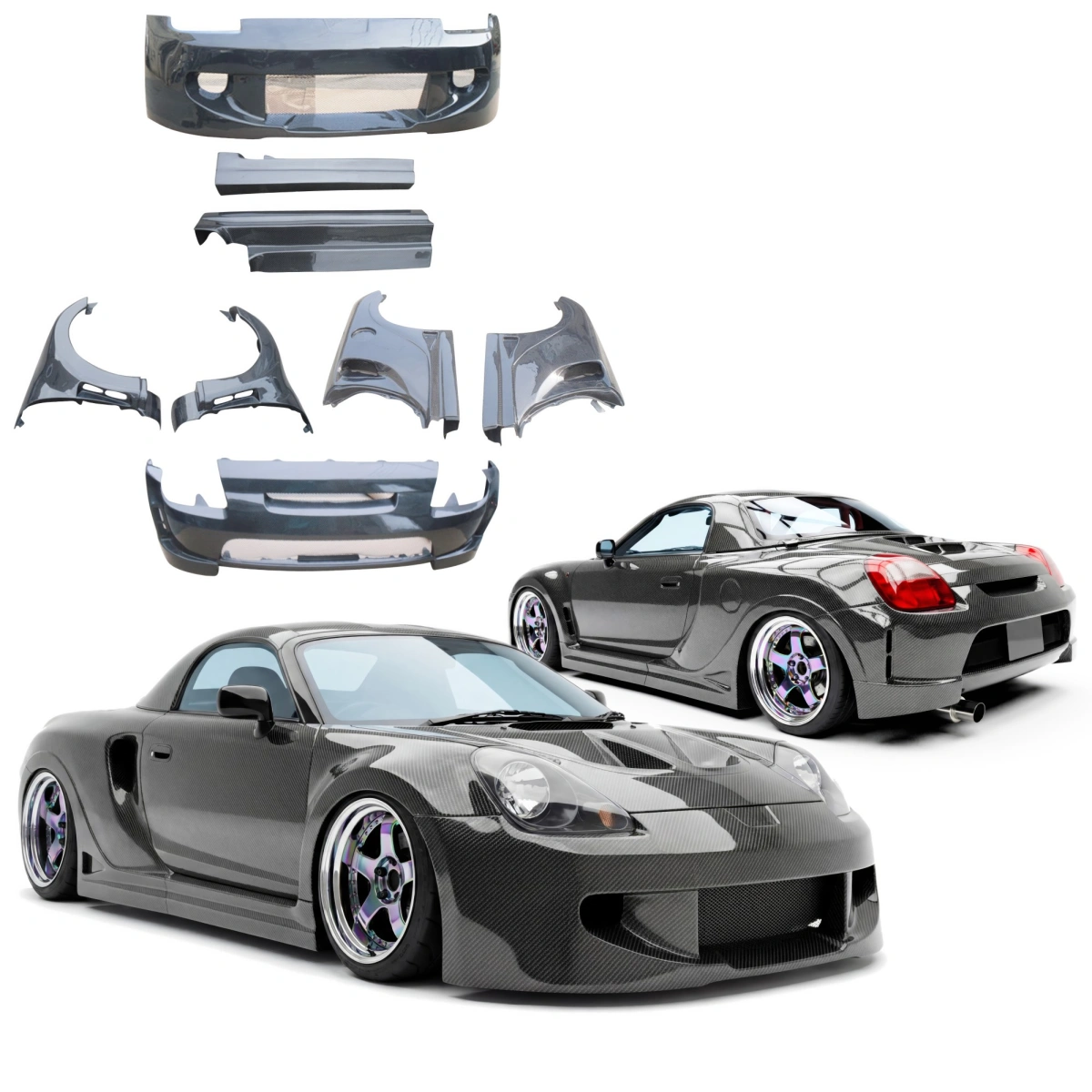 Modify your Toyota MR2 Spyder 2000 with our Exterior/Complete Body Kits - 1