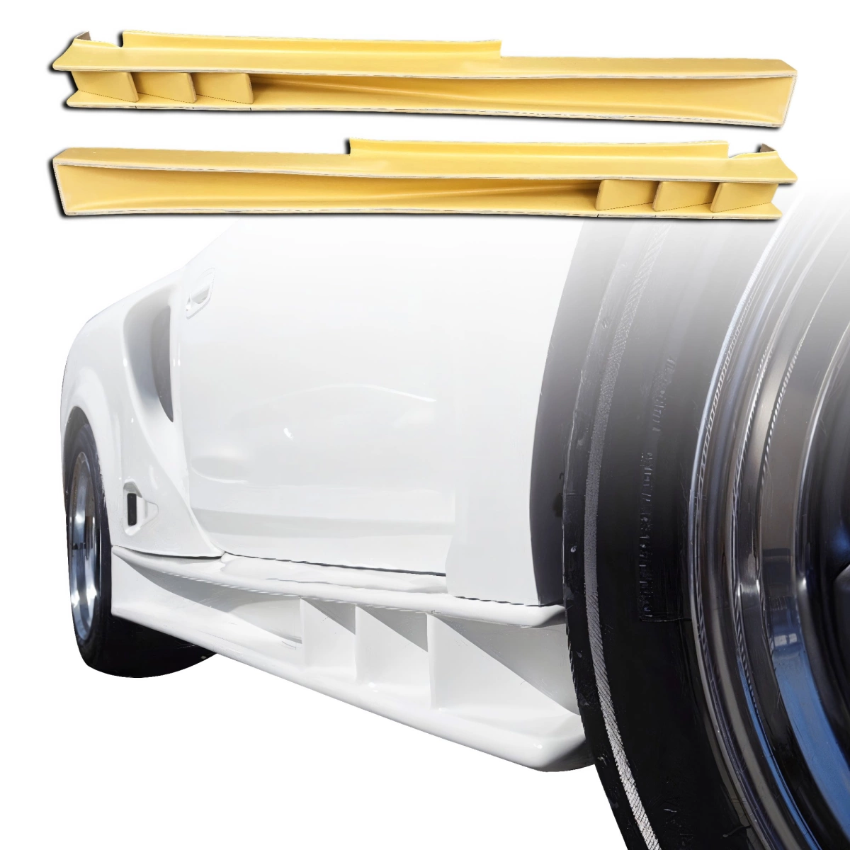 Modify your Toyota MR2 Spyder 2000 with our Exterior/Side Skirts - 1