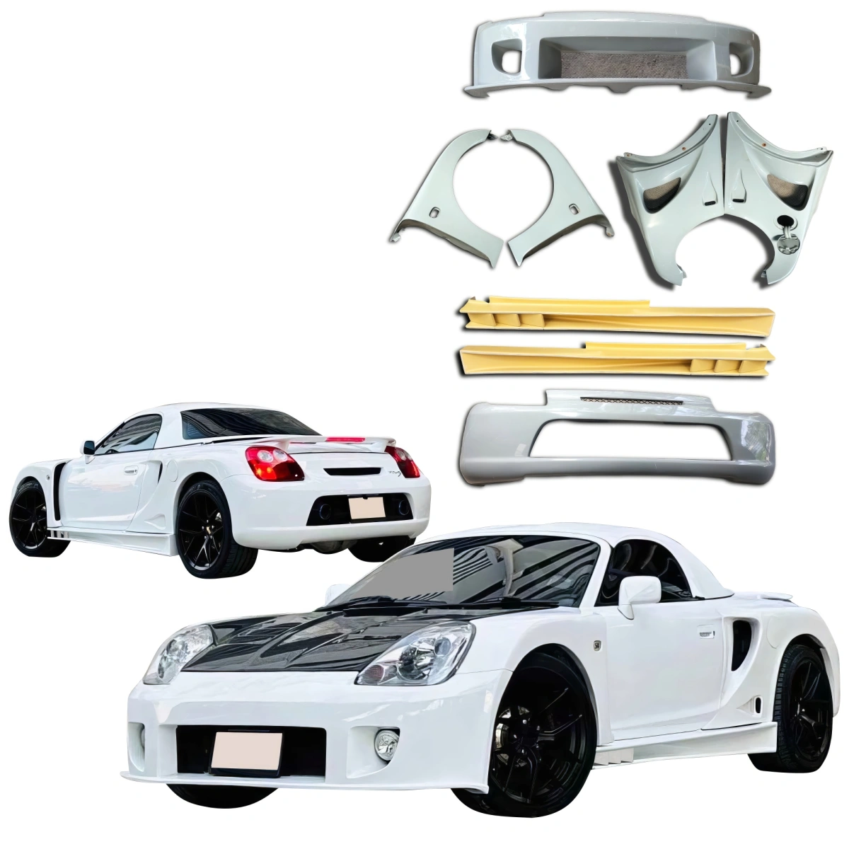 Modify your Toyota MR2 Spyder 2000 with our Exterior/Complete Body Kits - 1