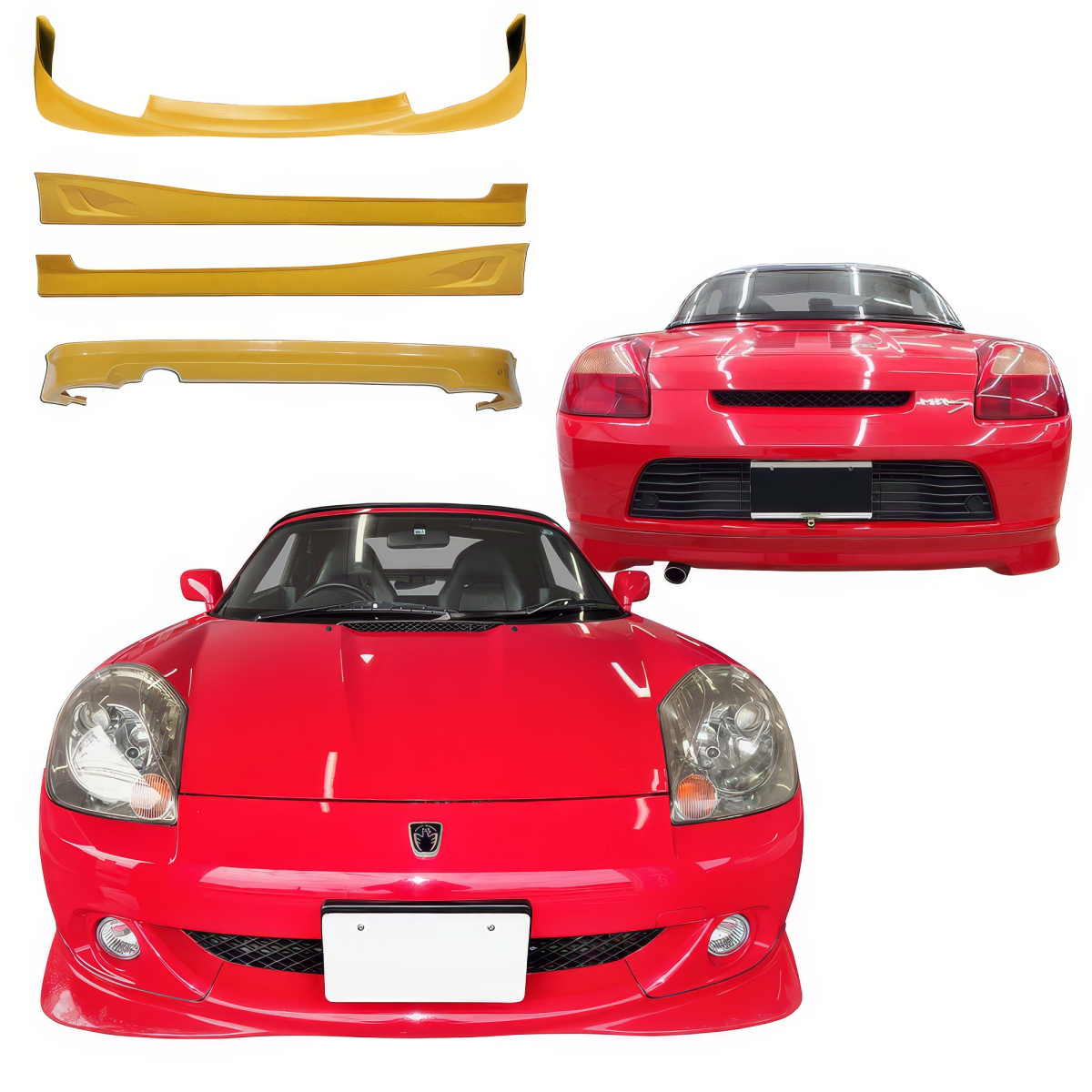 Modify your Toyota MR2 Spyder 2003 with our Exterior/Complete Body Kits -