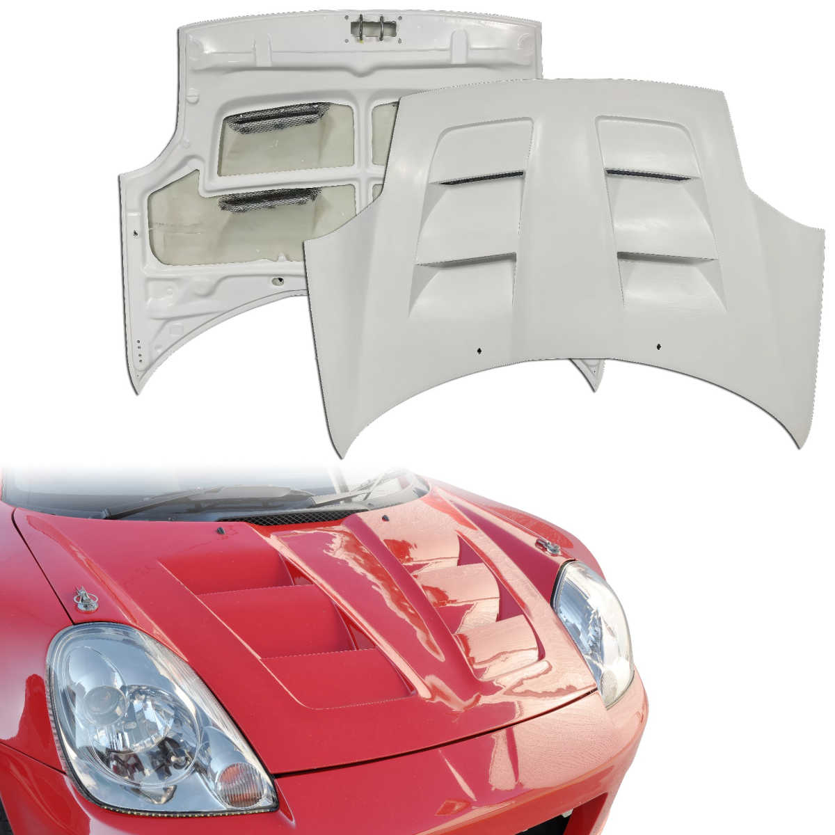 Modify your Toyota MR2 Spyder 2000 with our Exterior/Hoods - 