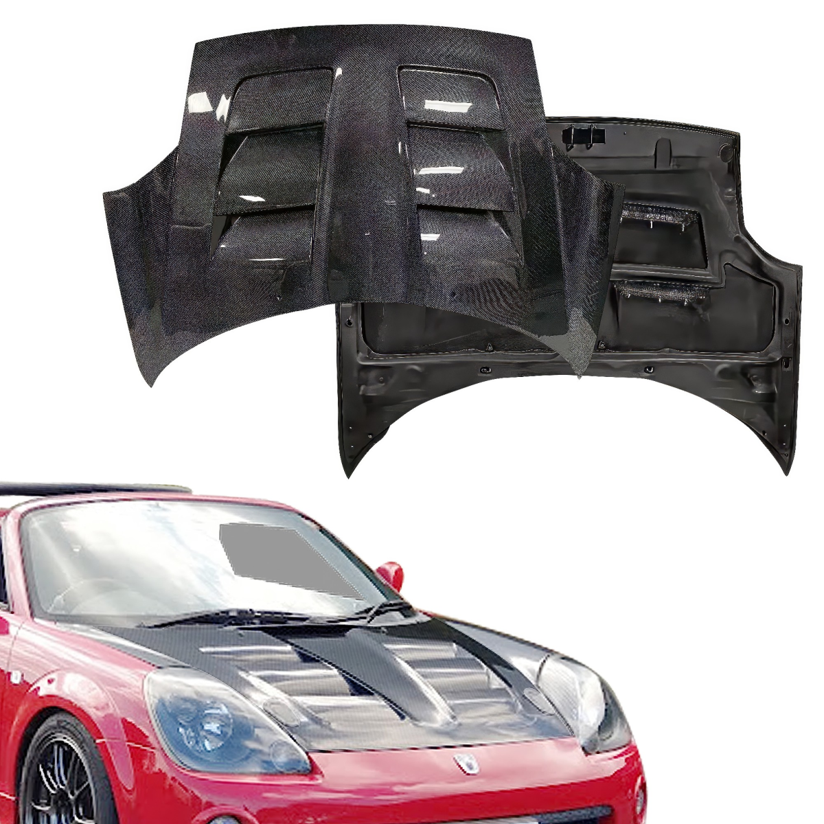 Modify your Toyota MR2 2000 with our Exterior/Hoods - 