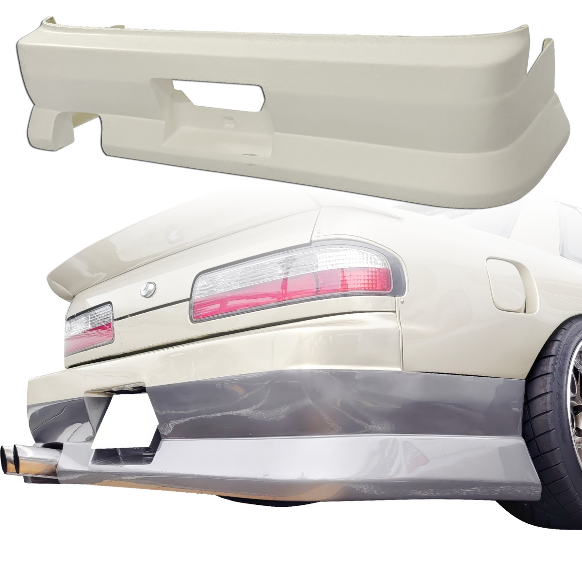 Modify your Nissan 240SX 1989 with our Exterior/Rear Bumpers - 