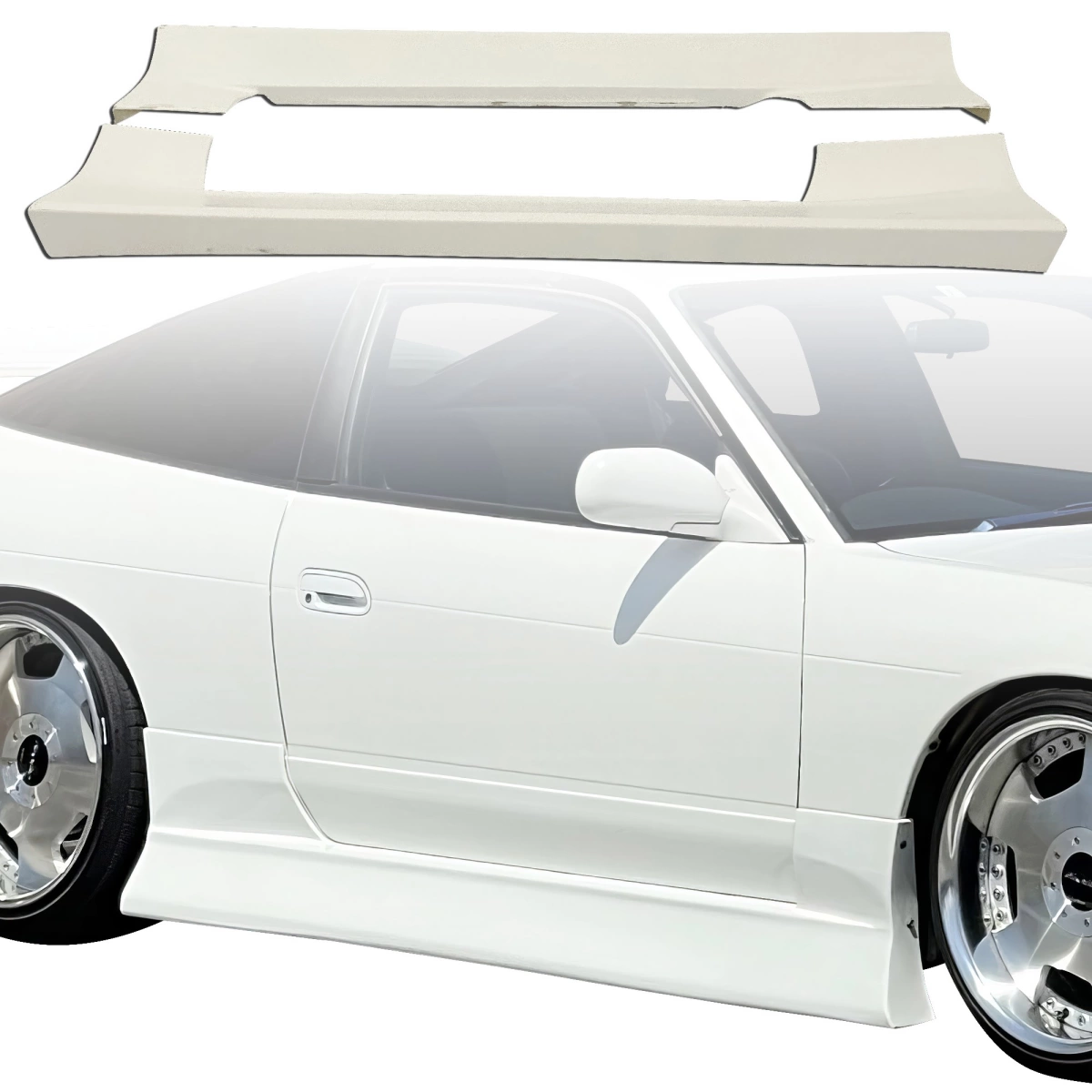 Modify your Nissan 240SX 1989 with our Exterior/Side Skirts - 1