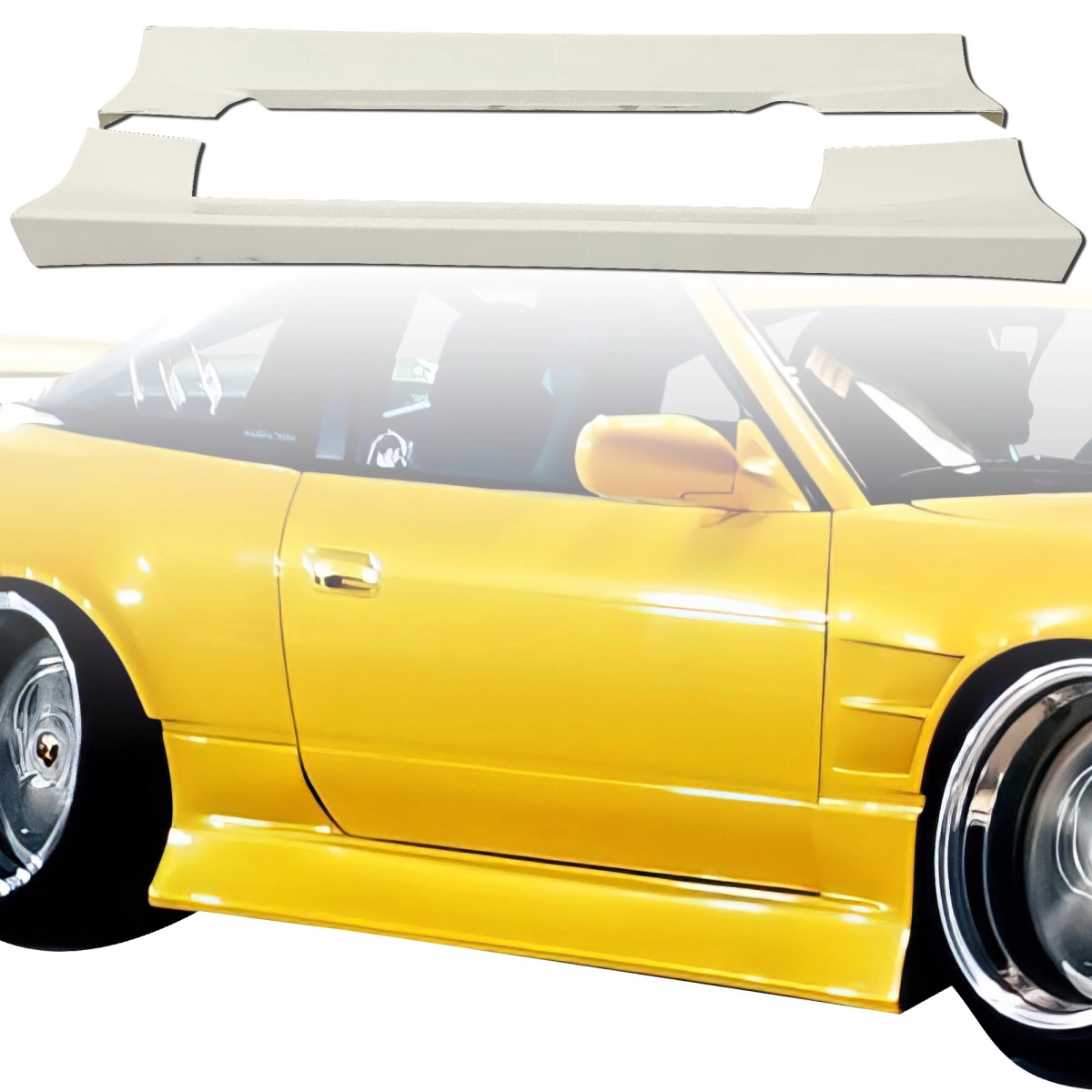 Modify your Nissan 240SX 1989 with our Exterior/Side Skirts - 17