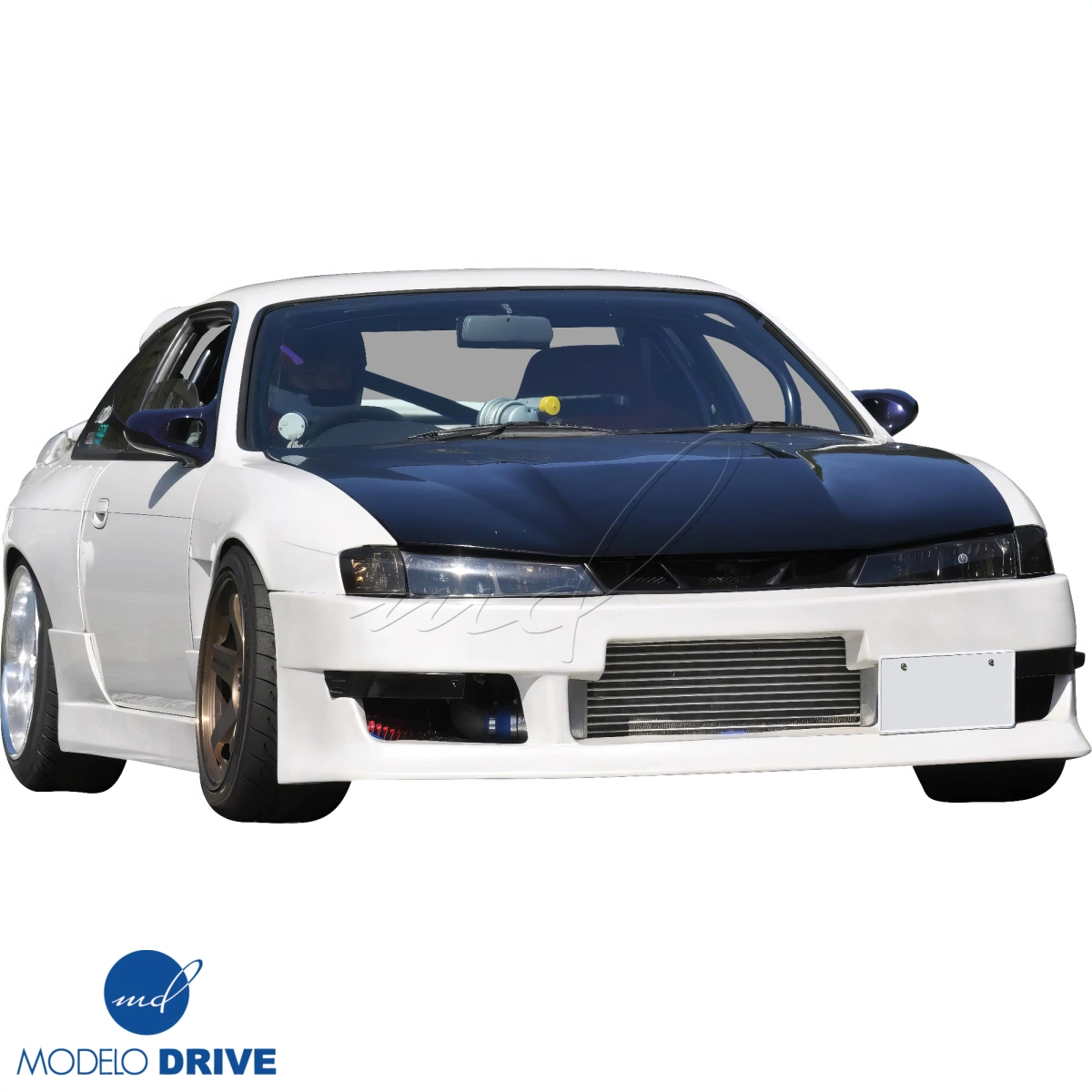 Modify your Nissan 240SX 1997 with our Exterior/Front Bumpers - 10