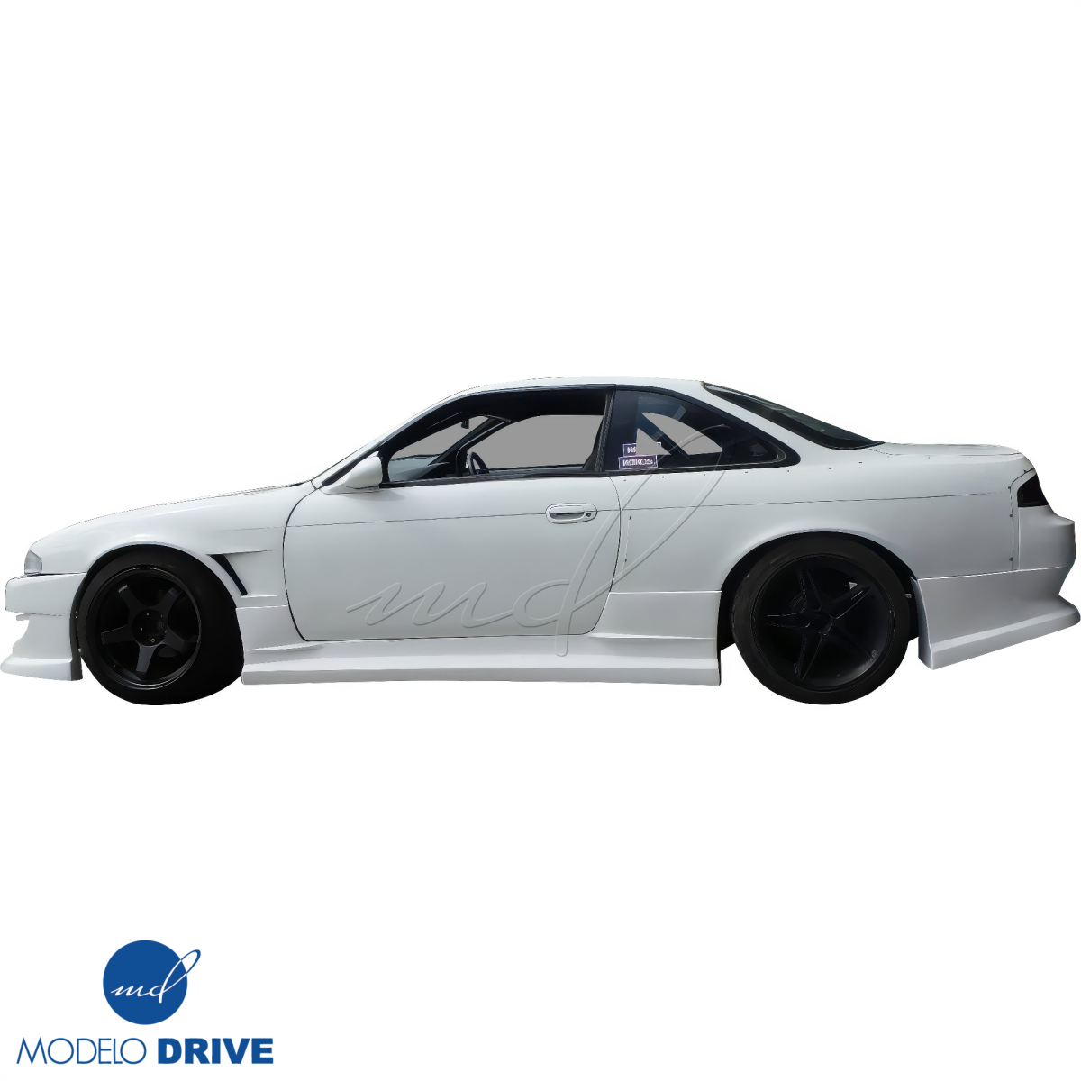 Modify your Nissan 240SX 1995 with our Exterior/Side Skirts - 