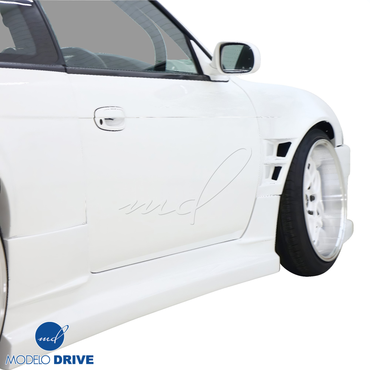 Modify your Nissan 240SX 1995 with our Exterior/Side Skirts - 