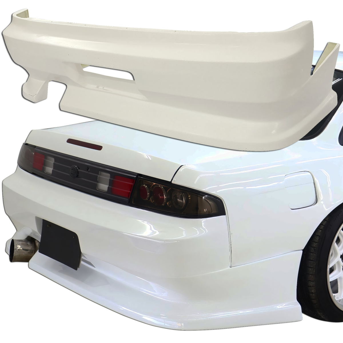 Modify your Nissan 240SX 1995 with our Exterior/Rear Bumpers or Lips - 