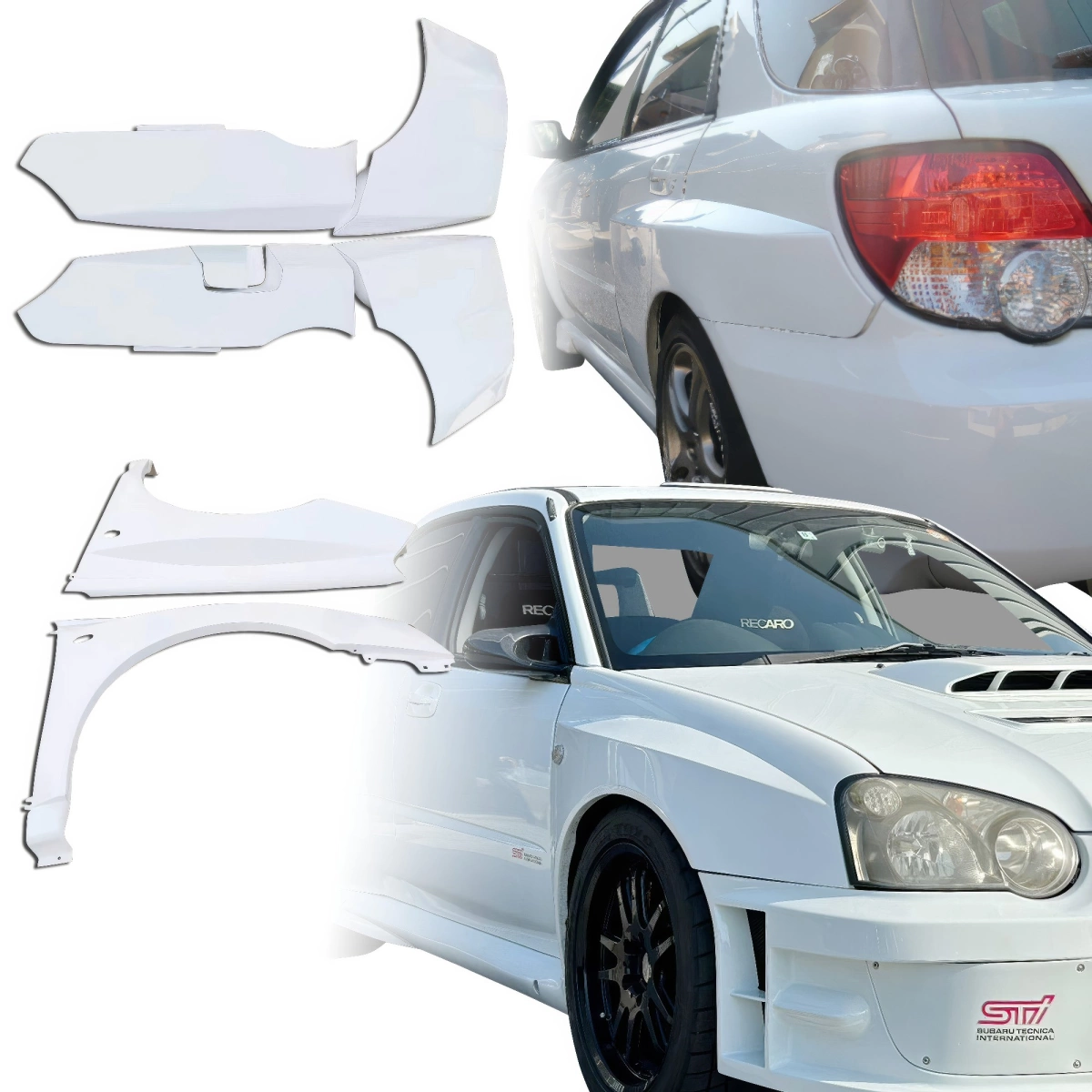Modify your Subaru Impreza 2004 with our Exterior/Fenders - 1