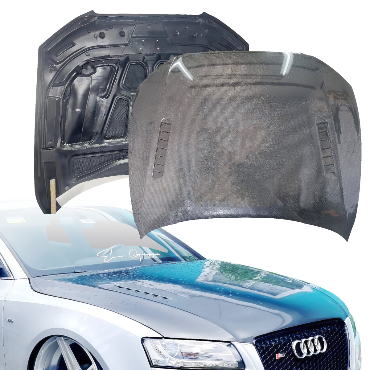 Modify your Audi A5 2008 with our Exterior/Hoods -