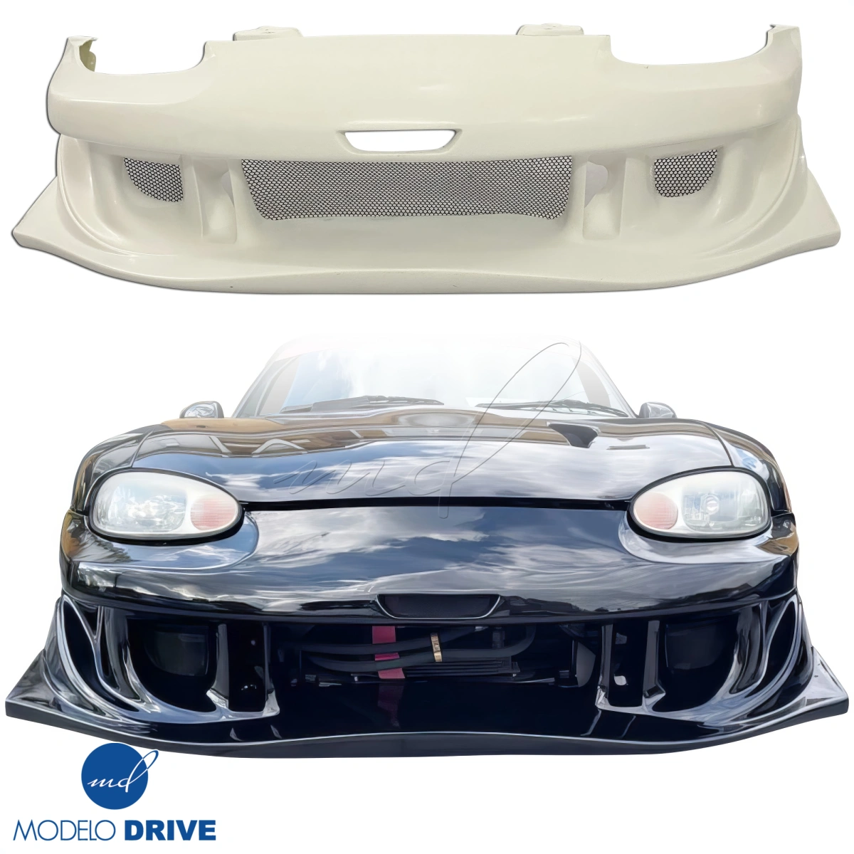 Modify your Mazda Miata 1998 with our Exterior/Front Bumpers - 4