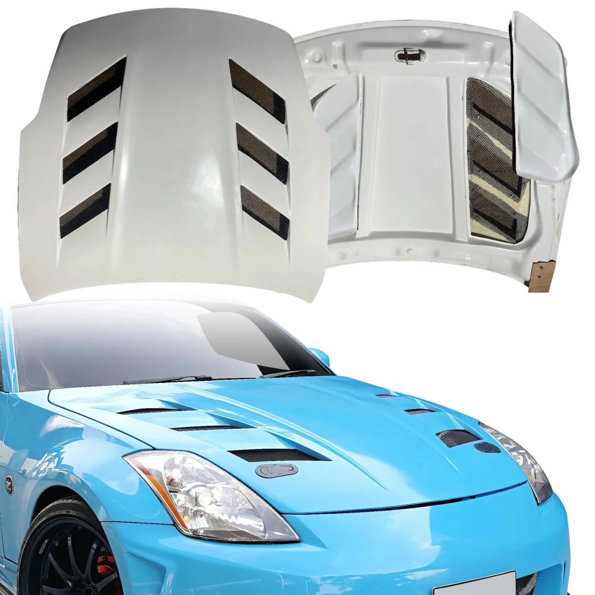 Modify your Nissan 350Z 2003 with our Exterior/Hoods - 1