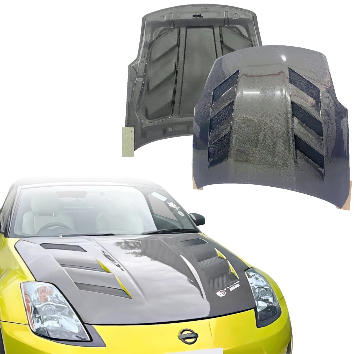 Modify your Nissan 350Z 2003 with our Exterior/Hoods - 8