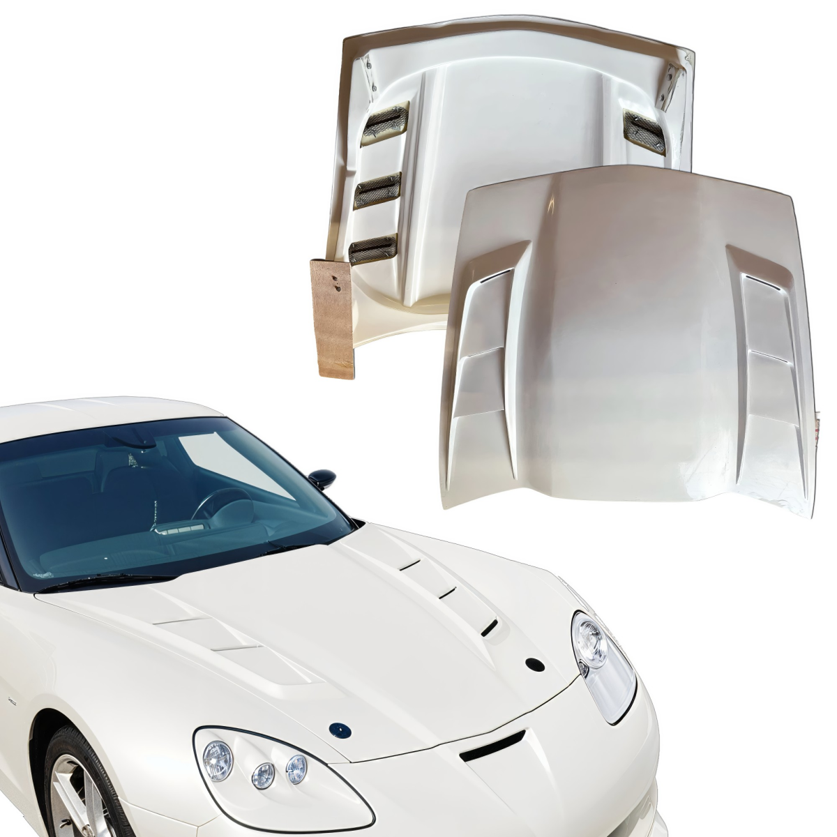 Modify your Chevrolet Corvette 2005 with our Exterior/Hoods - 